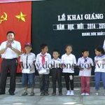 Trường Tiểu học xã Quang Sơn khai giảng năm học mới